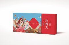 复古的保健品包装盒定制，极具韵味